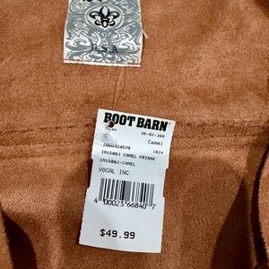 Vocal Camel Leather Jacket